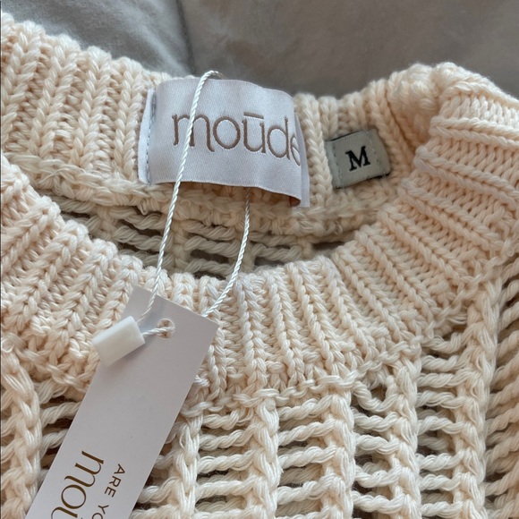 Moda Ivory Knit Tank Top - Picture 2 of 3